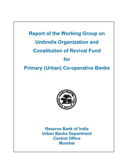 Report Of The Working Group On Rbi Website Reserve Bank Of India