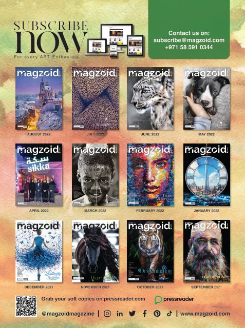 Magzoid Magazine - Luxury Magazine in the Creative Space | August 2022