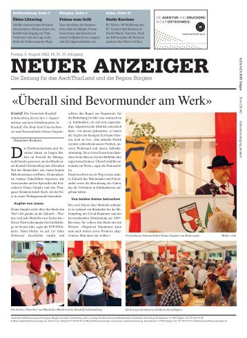 Neuer Anzeiger 5. August 2022