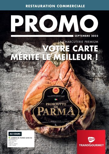 Promo Restauration Commerciale - Septembre 2022