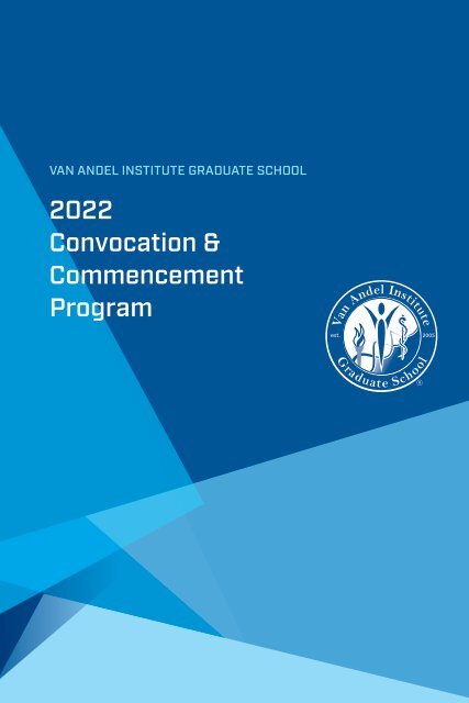 2022 Graduate School Convocation Program