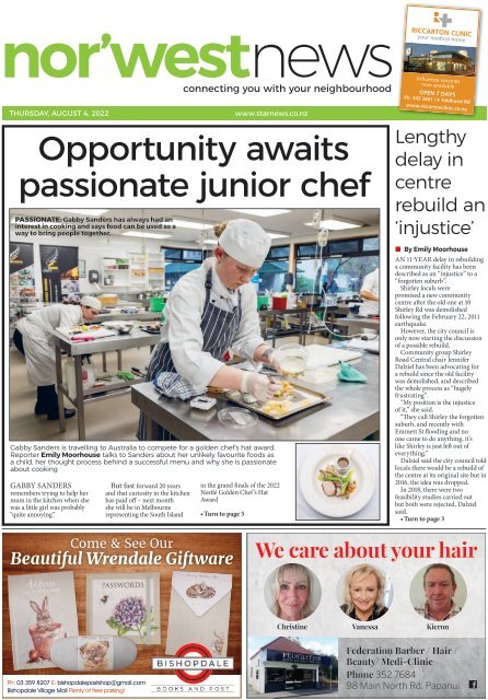 Nor'West News: August 05, 2022