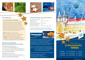 Schlossmarkt - Tegernsee.com