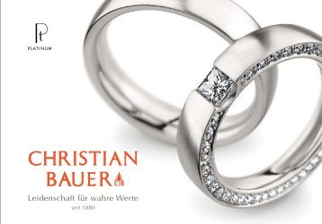 2 950 Platin, Brillanten - Christian Bauer