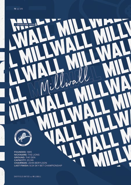 Sheffield United v Millwall