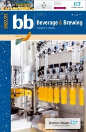 bb guide - Beverage & Brewing 2022/2023