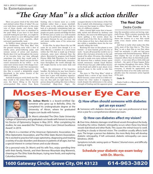 Grove City Messenger - August 7th, 2022