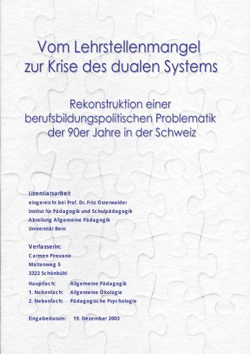 Der Schweizerische Handels- und Industrie-Verein - Edudoc