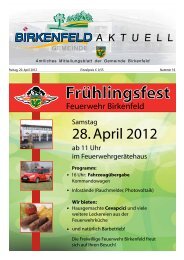 Ausgabe 2012-16 Marktplatzfest Birkenfeld - RK Werbetechnik