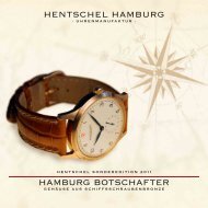 Custom Made: Variationen der - HENTSCHEL HAMBURG ...