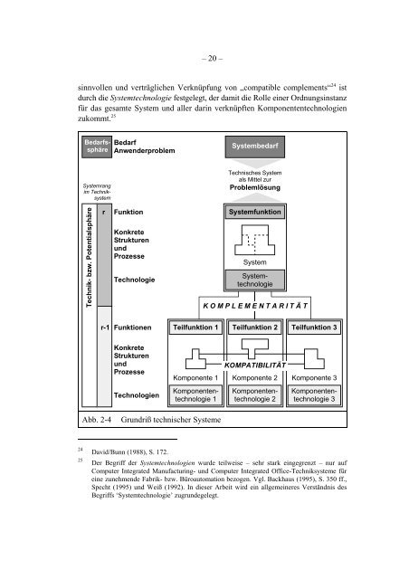 Initiierung technologischer Systeminnovationen - OPUS - Universität ...