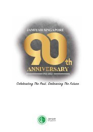 Jamiyah Singapore's 90th Anniversary Book