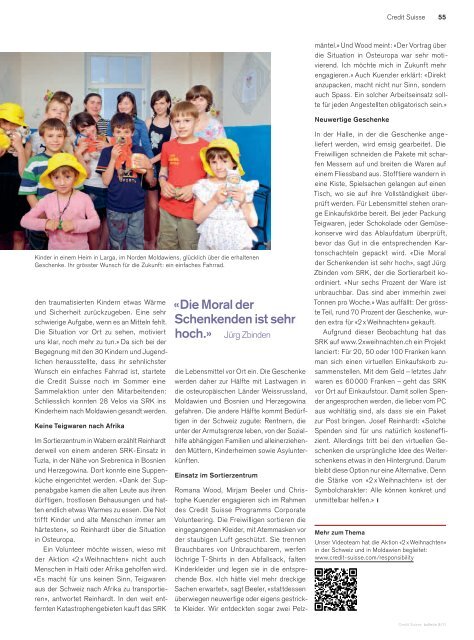 Premium - Credit Suisse eMagazine - Deutschland