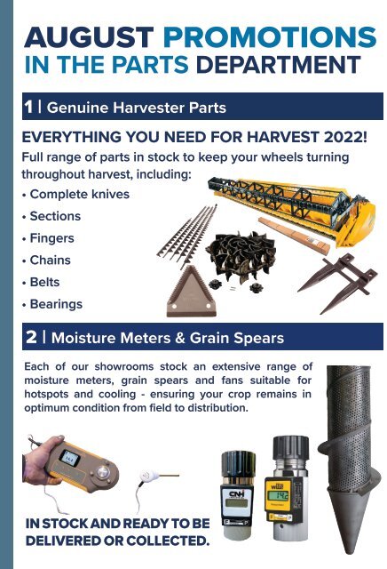 Ravenhill Monthly Leaflet Parts Pages AUGUST 2022