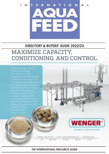 International Aquafeed Directory 2022-23