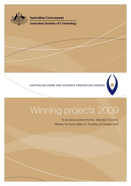 Australian CRIME AND VIOLENCE PREVENTION Awards Winning ...