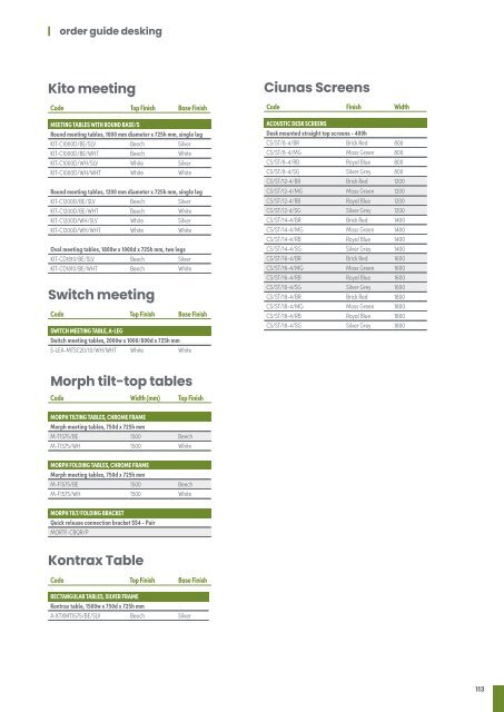 Stacked Office Furniture Catalogue 2022