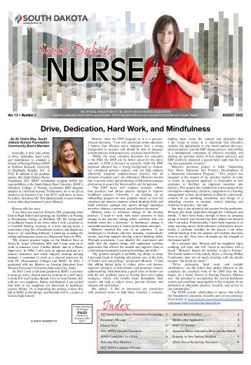 South Dakota Nurse - August 2022