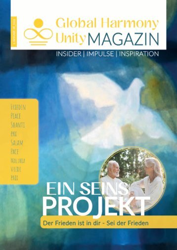 GHU Das Magazin 2. Ausgabe 08.08.2022 FRIEDEN