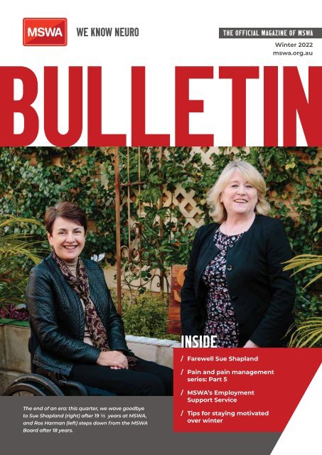 MSWA Bulletin Magazine Winter 2022