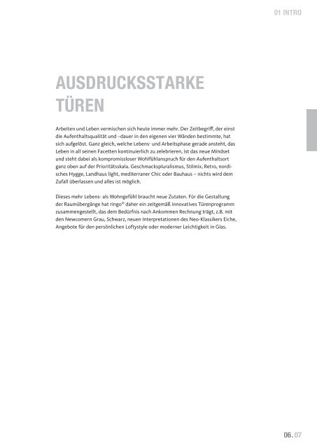 Ausdrucksstarke Türen