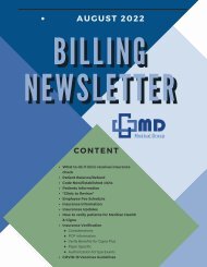 Billing Newsletter | August 2022