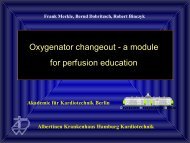 Oxygenator changeout - ECC-BOOK - Extracorporeal Circulation ...