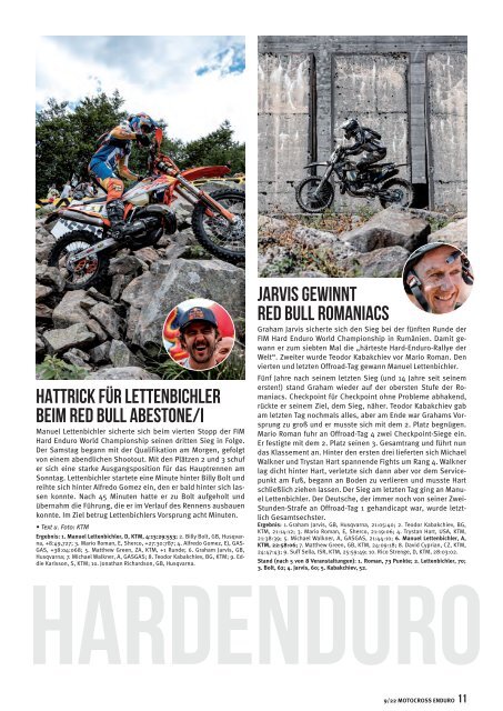 Motocross Enduro Ausgabe 09-2022