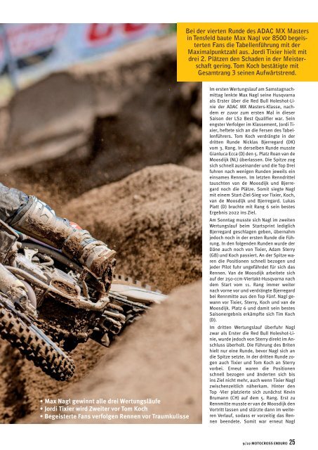 Motocross Enduro Ausgabe 09-2022