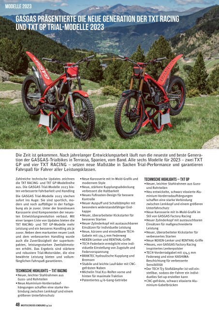 Motocross Enduro Ausgabe 09-2022