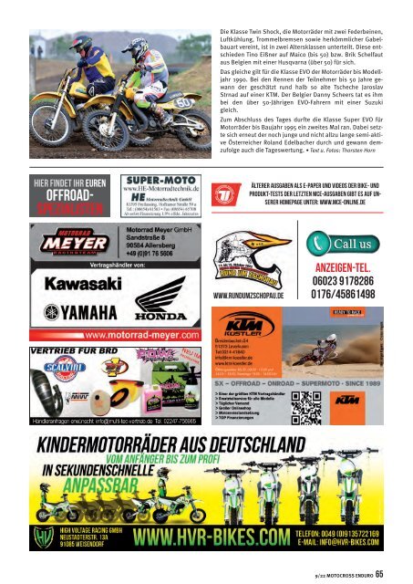 Motocross Enduro Ausgabe 09-2022