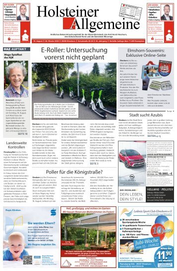 Holsteiner Allgemeine 32 2022
