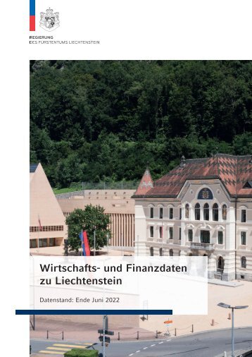 Wirtschafts- und Finanzdaten Liechtenstein 2022