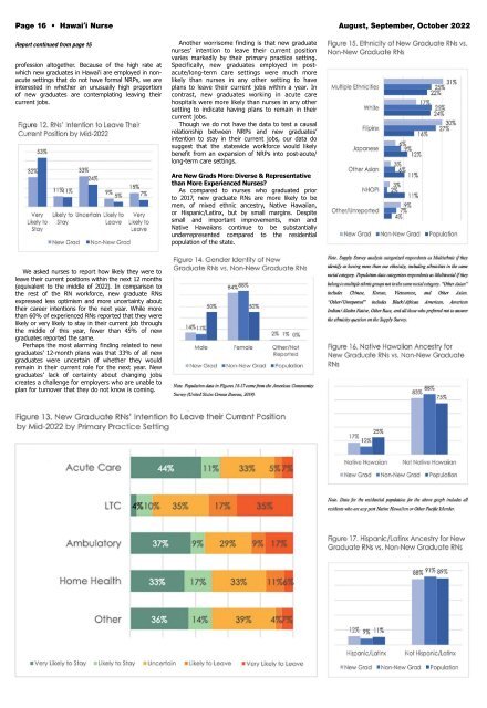 The Hawai'i Nurse - August 2022