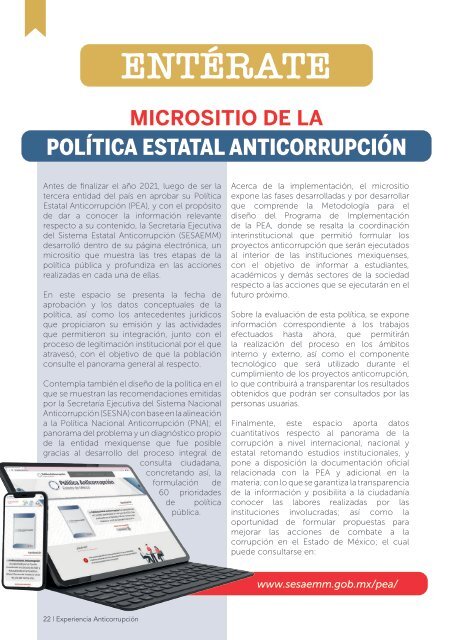 Revista Experiencia Anticorrupción #6