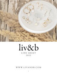 Liv & B Line Sheet 2022