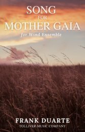 Song for Mother Gaia, Score 