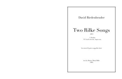 Booklet Two Rilke Songs[1]