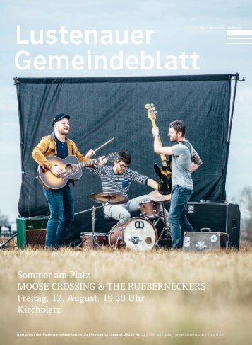 Lustenauer Gemeindeblatt Nr. 32 | Freitag, 12. August 2022