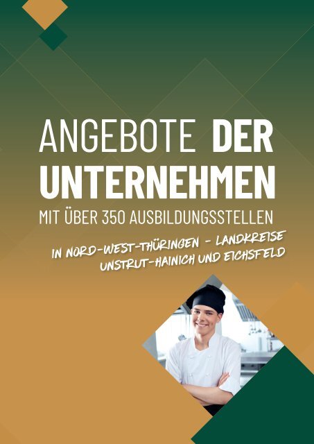 Ausbildungs-Navi für Nord- und Nordwestthüringen 2023 Anzeigenteil