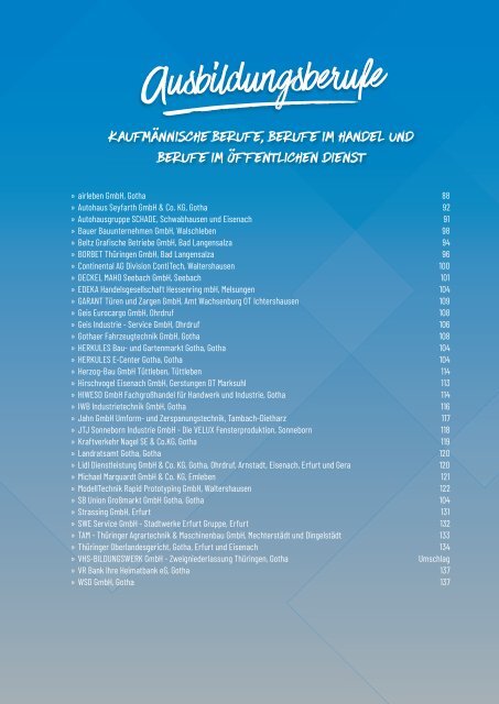 Ausbildungs-Navi für Gotha 2023 Anzeigenteil
