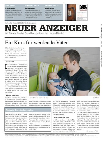 Neuer Anzeiger 12. August 2022