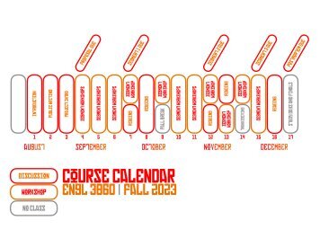 ENGL 3860: Calendar Graph (FA23)