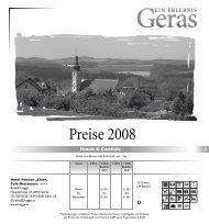 Preise 2008 - Geras