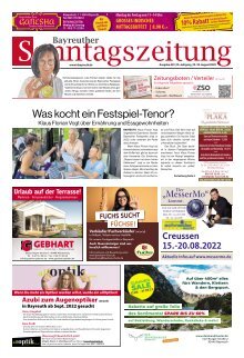 2022-08-14 Bayreuther Sonntagszeitung