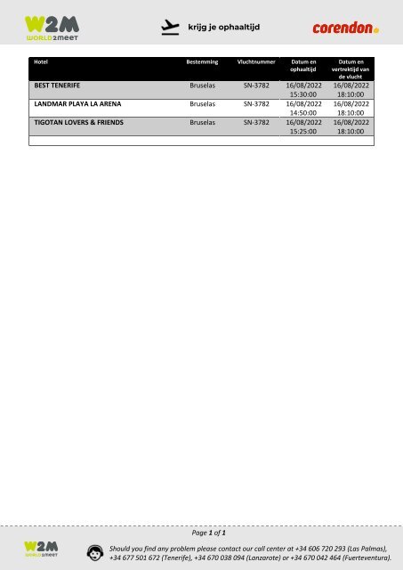 PICK UP  16 08    2022 CORENDON TFS  