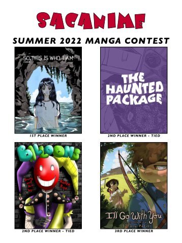 SacAnime Summer 2022 Manga Contest