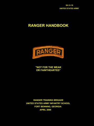 RANGER HANDBOOK