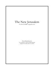 The New Jerusalem-David Biedenbender