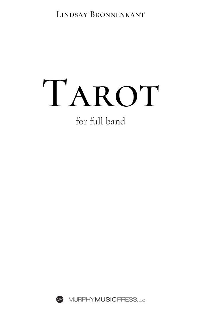 Tarot (Full Band Version) | Murphy Music Press, LLC